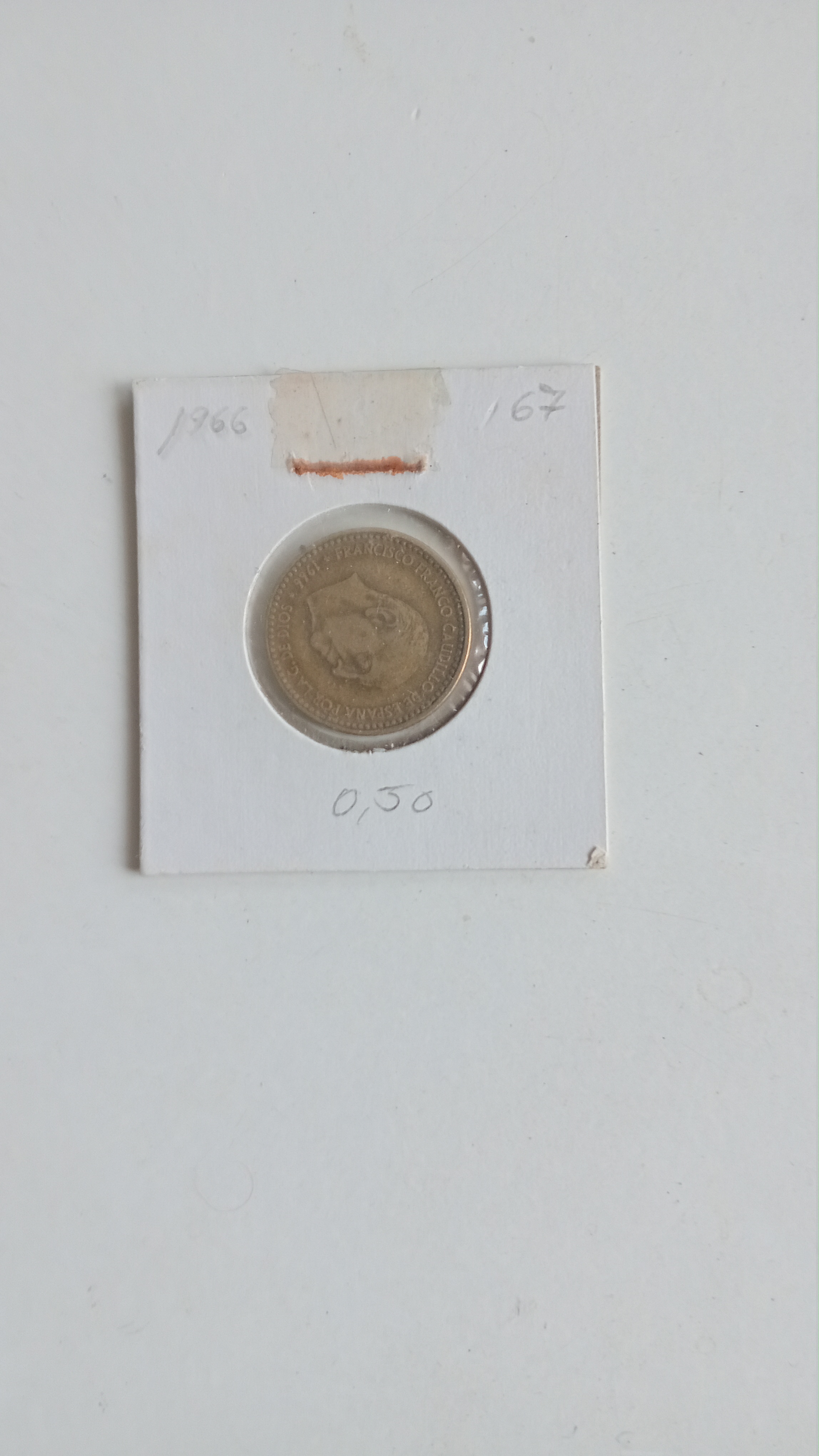 1 peseta 1966