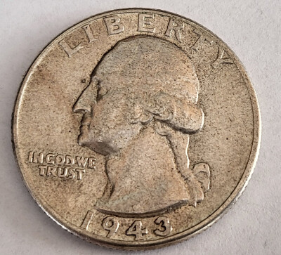 Cuarto de Dóllar Plata 1943