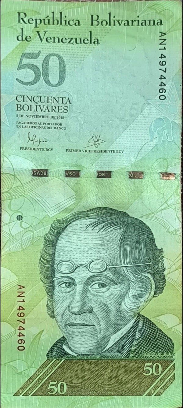 50 bolivares
