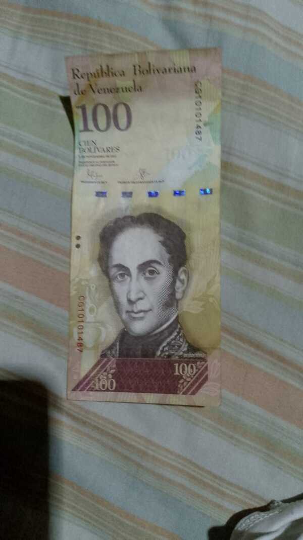 Billete de 100
