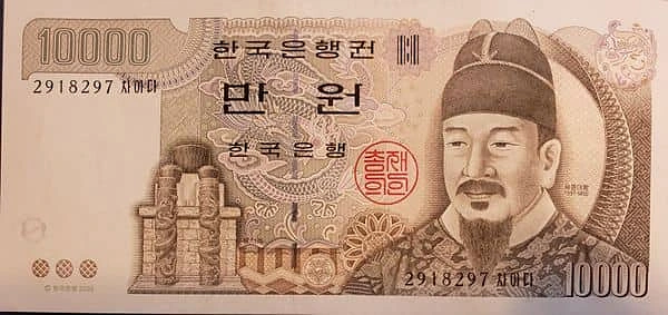 10000ウォン