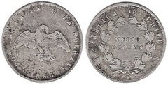 10分の1 1851-1859 - チリ