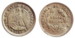 10分の1 1867-1878 - チリ