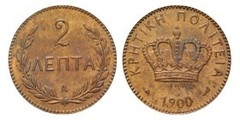 2 レプタ 1900-1901