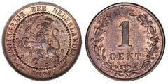 1セント 1892-1900 - オランダ